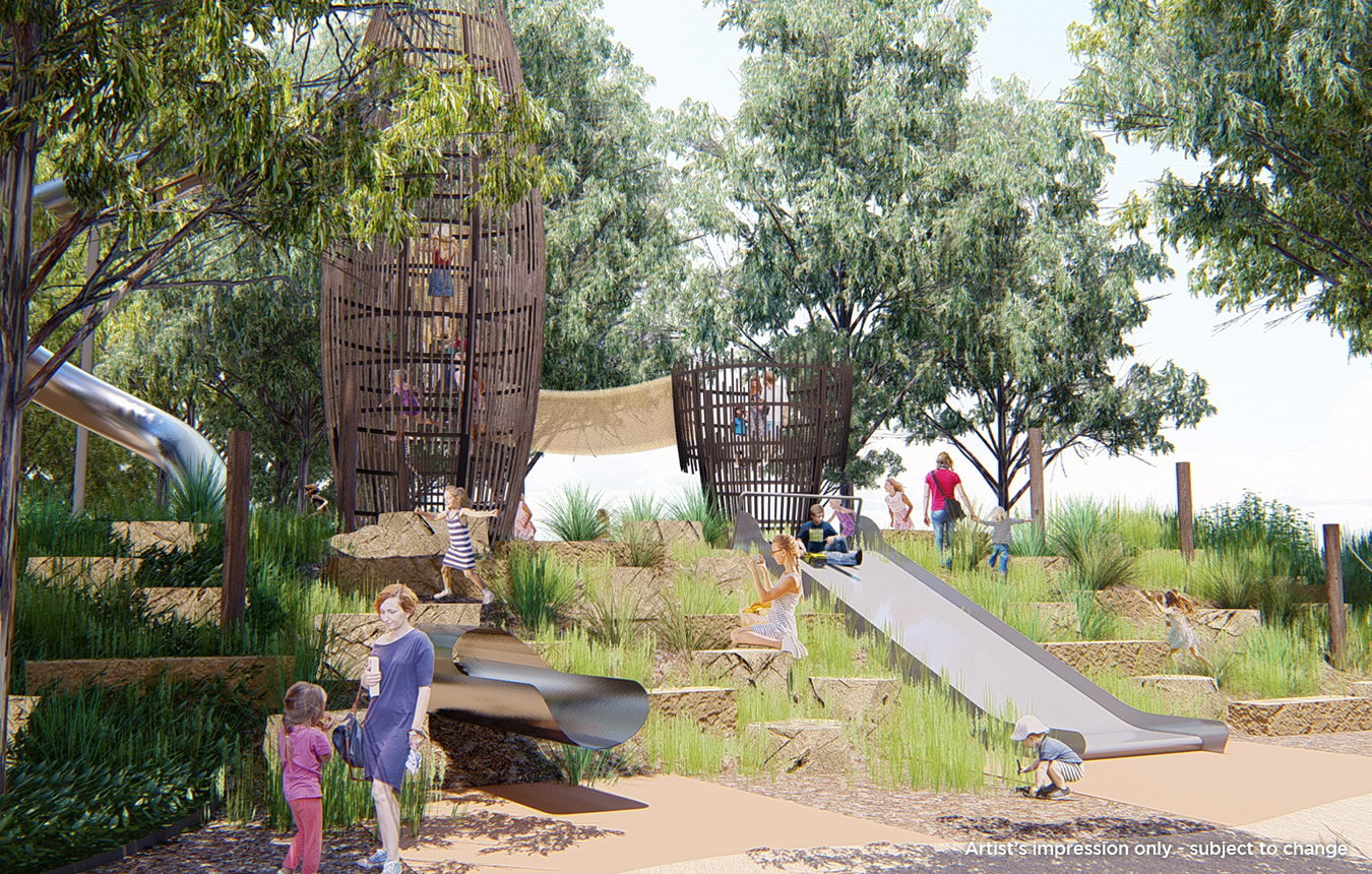 Gosford Leagues Club Field - Artist's Impression