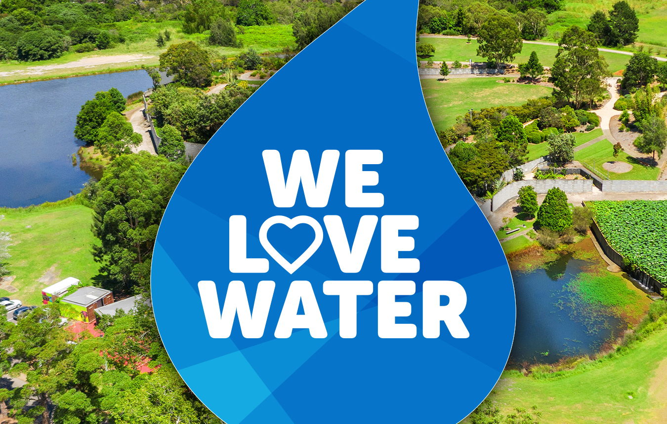 We love water