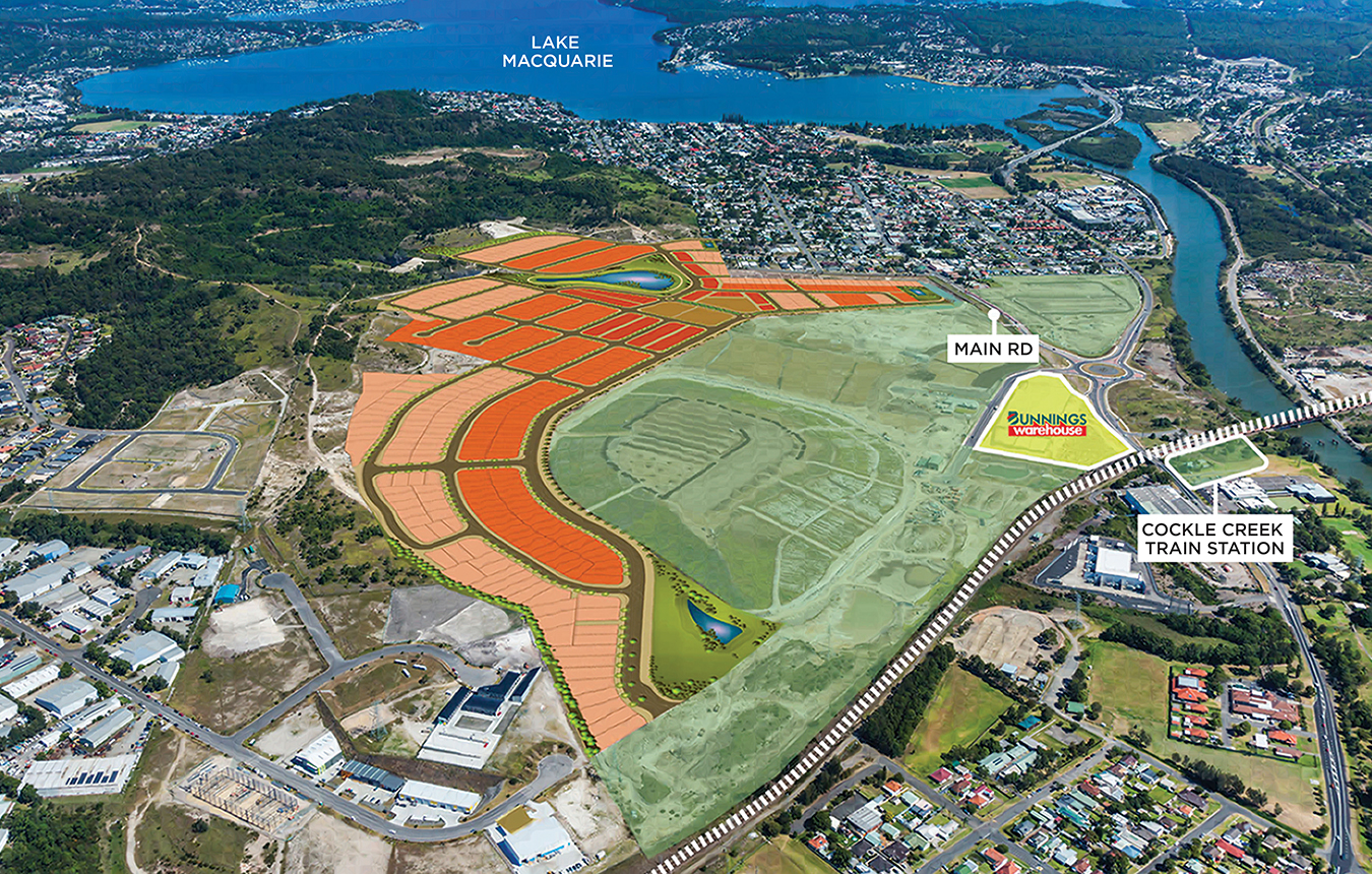 Green Capital Cockle Creek Masterplan