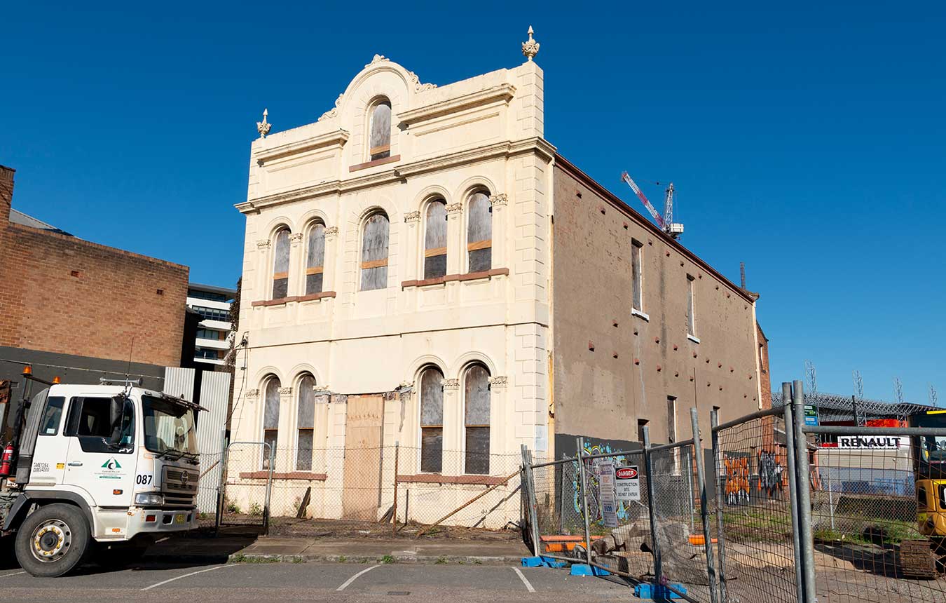 The former Wickham School of Arts