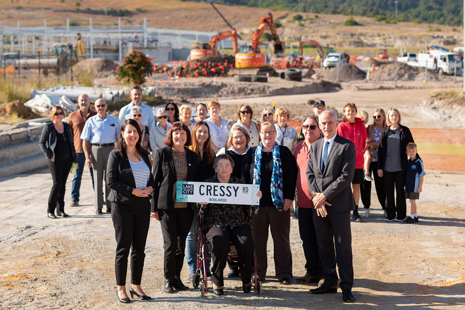Cressy Road works