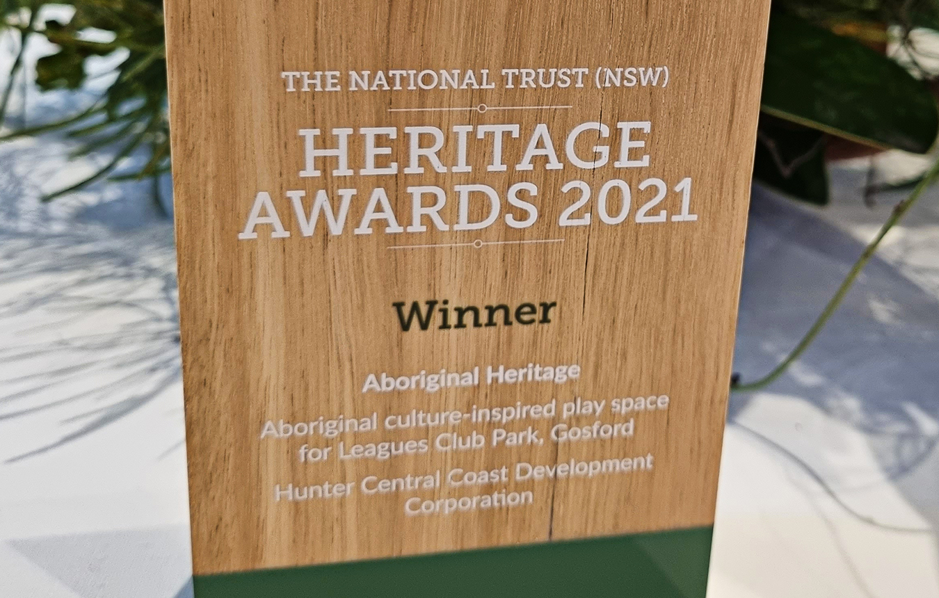 Leagues Club Park Heritage Award
