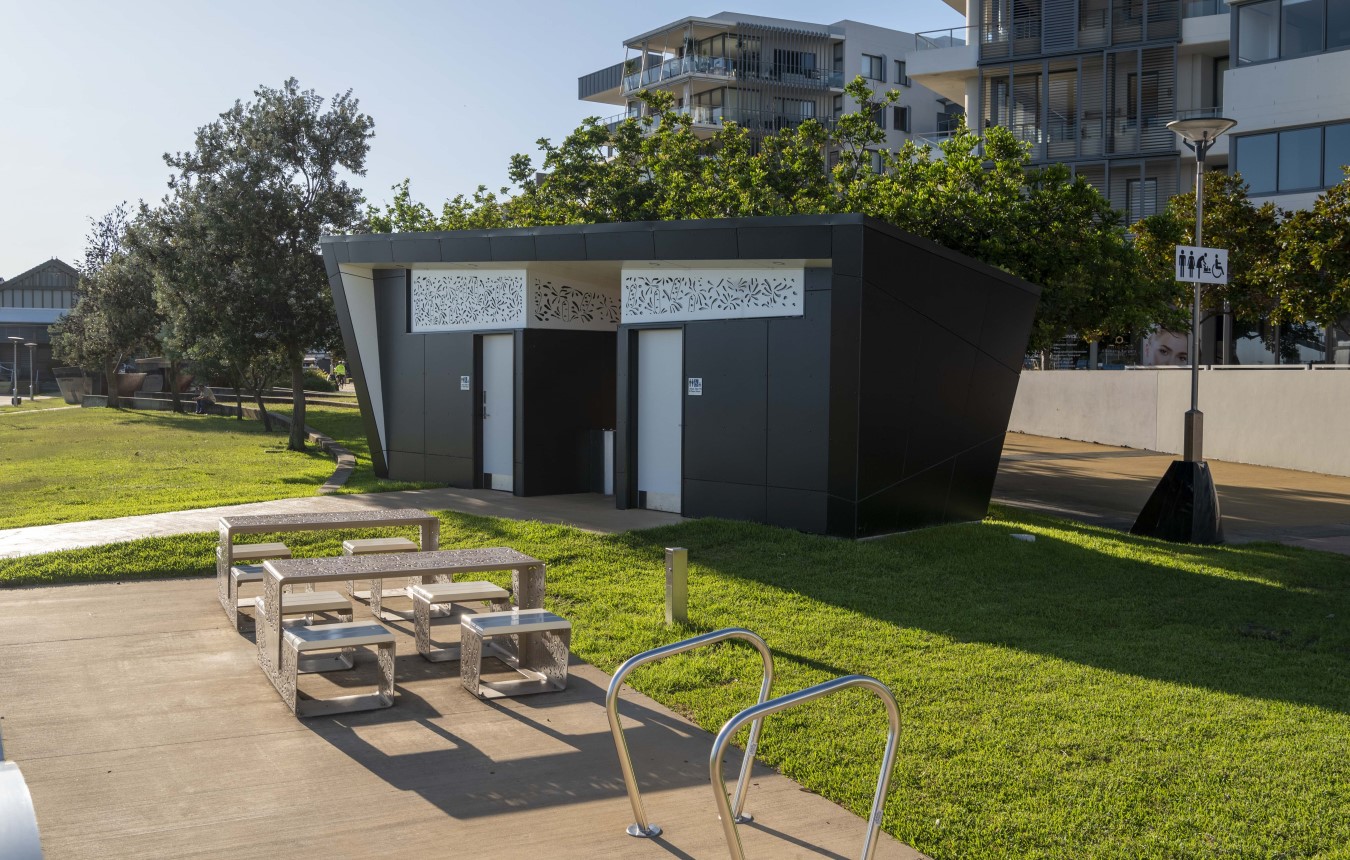 New permanent amenities for Honeysuckle Park