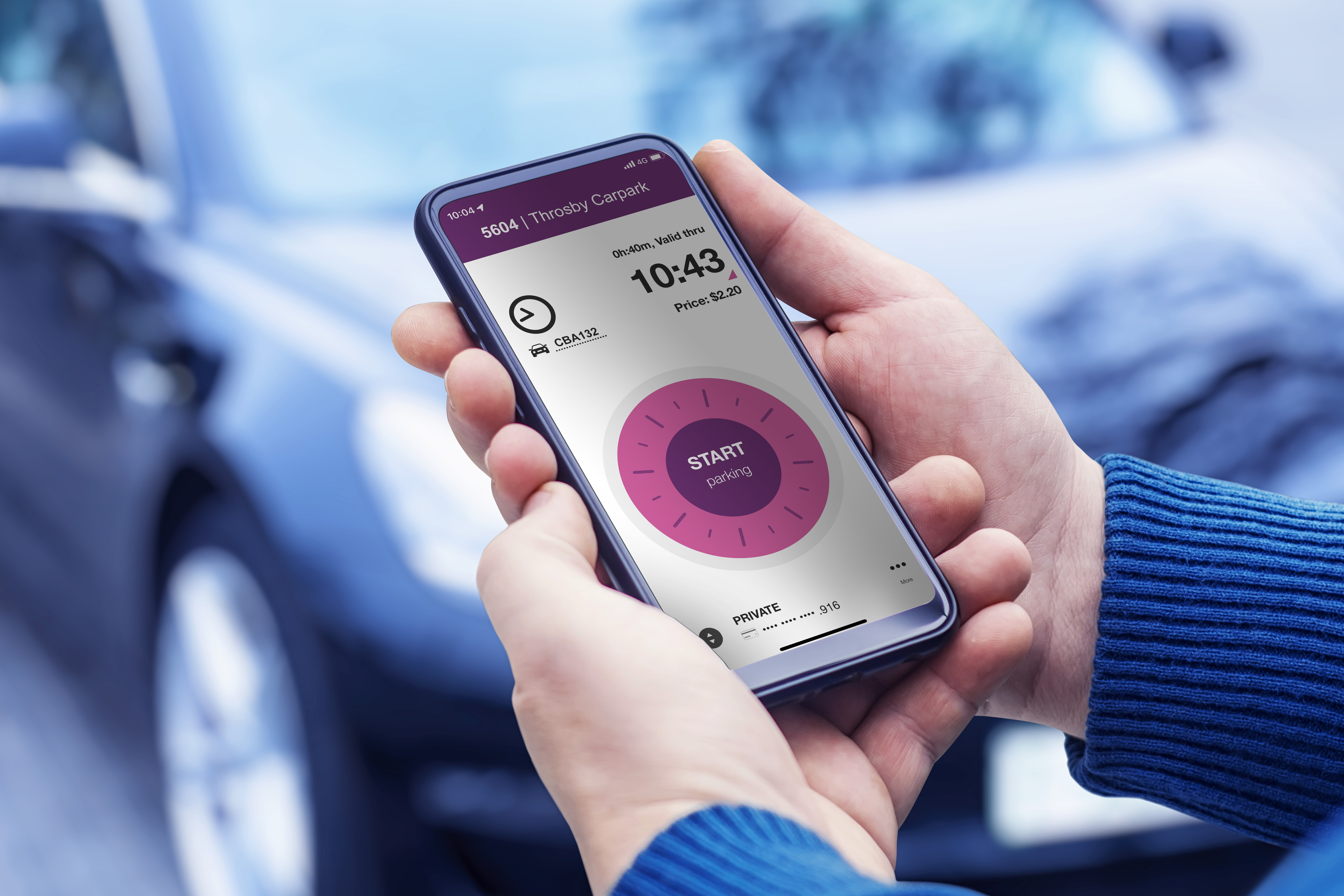 EasyPark parking app