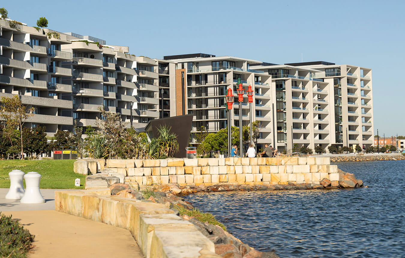 Honeysuckle waterfront, Newcastle