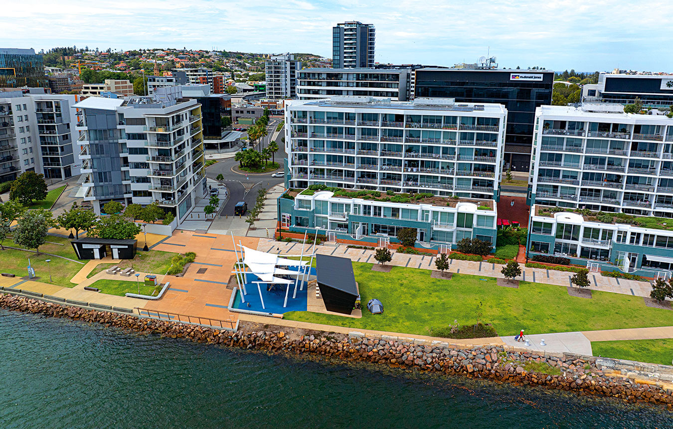 Honeysuckle waterfront, Newcastle