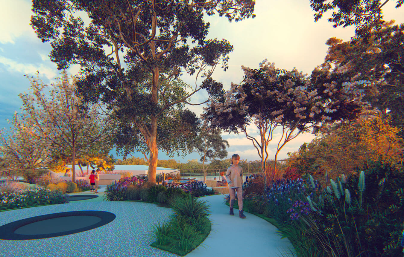 Bernie Goodwin Park artist's concept render